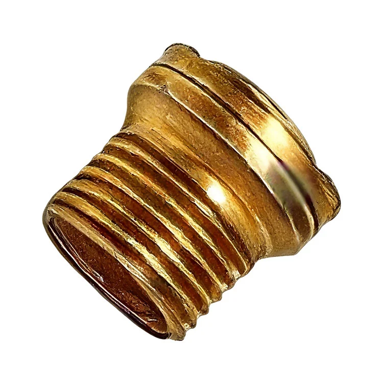 Ống lót có ren mặt bích bằng đồng thau cho các bộ phận bằng nhựa và kim loại