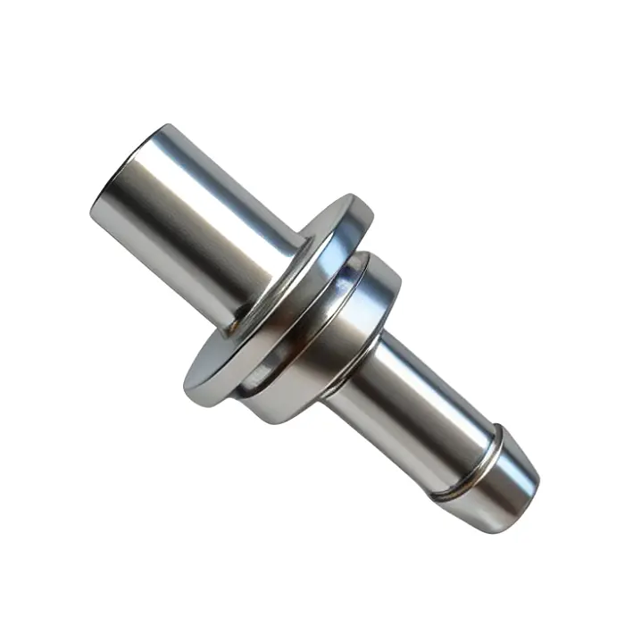 Double Barb Bulkhead Fitting Through Wall Connector For Tubing